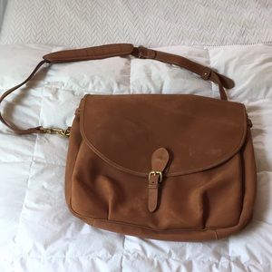 Gorgeous leather messenger bag